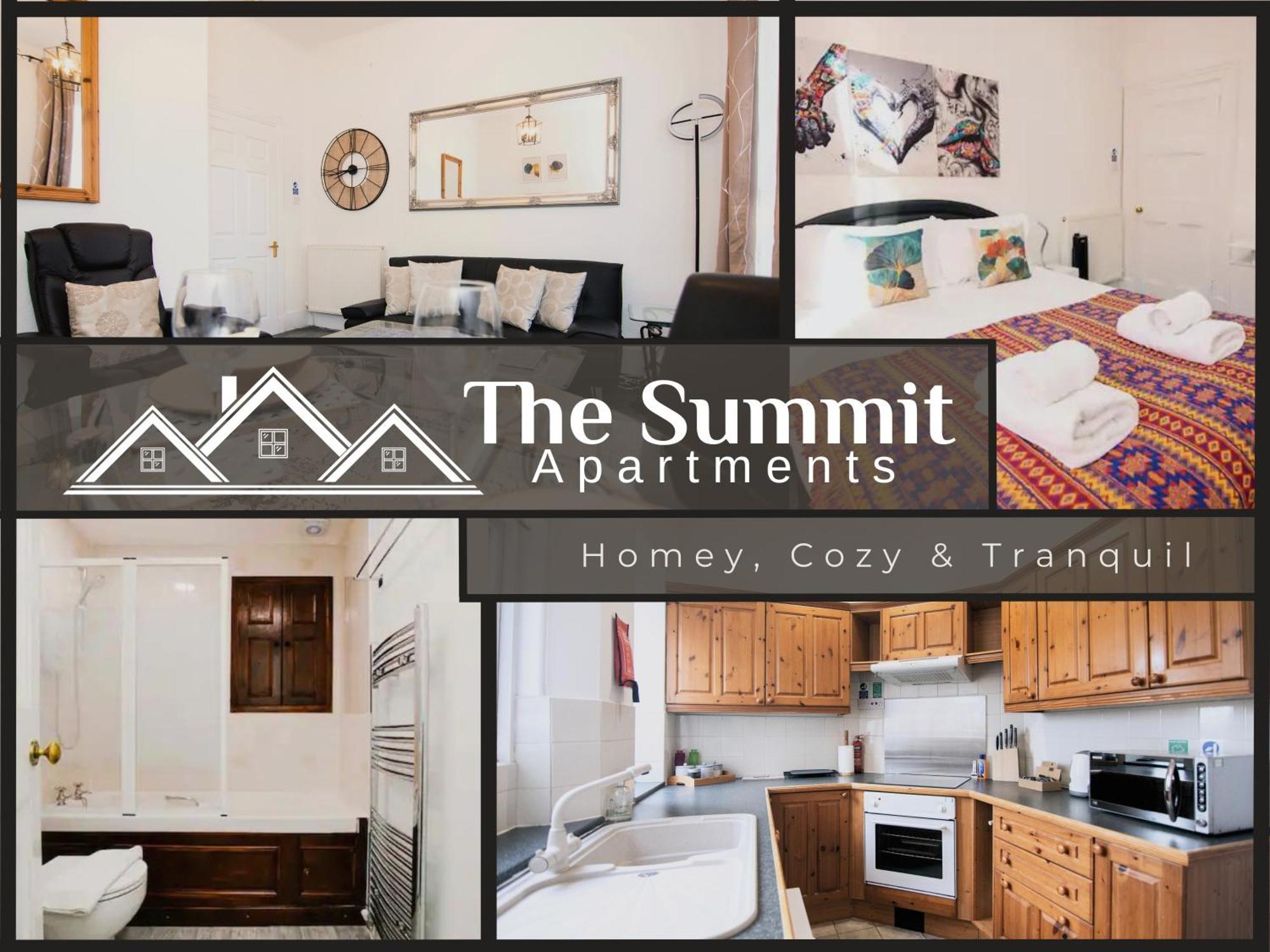 The Summit West End- Elegant Apartment With Free Parking In Prime Location Aberdeen Exteriör bild